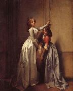 Louis-Leopold Boilly In the Entrance oil painting reproduction
